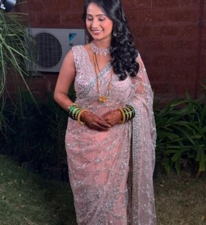 Divya Pugaonkar Instagram - To the most fantastic person I have ever known and my dearest friend Divya❤️ Congratulations on your wedding and thanks a lot for choosing me to design, style and create your wedding day and reception outfits. Lots of love to you and Akshay…#divyakshay