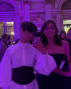 Elena Faliez Instagram - Picture 9, quand elle te regarde comme ça t’as tout gagné… 😏

Jeudi 06 mars nous avons assisté à la mise à l’honneur des femmes par @le.grand.diner pour la remise des trophées Madame. 

Une fabuleuse soirée pour célébrer ces femmes qui rappellent chaque jour que tout est possible, et nous donne envie de nous dépasser. 

Un grand bravo à toutes les lauréates, et particulièrement à @mayane_sarah_ pour son trophée Madame pour la catégorie cinéma 🎬👏🏼

Merci ma @evegillesoff de m’avoir conviée à tes côtés ❤️ 

👗 Outfit Elena by @christopheguillarme 
@whisperingagency 

#legranddiner #tropheesmadame #journeedelafemme #trophee #hotelpeninsula #outfit #classy #celebratewomen #8mars #evegilles #missfrance2024