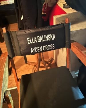 Ella Balinska Instagram - @paul_smenus directed a lil film in 2022 called @markedmenmovie and I was part of this chaotic, brilliant cast that he managed to wrangle every day on set. Now showing in theatres if you fancy… excited for you to meet Ayden 🖤🩷🤍