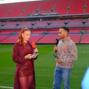Elz The Witch Instagram - so i hosted at wembley infront of 90,000 people 🥹❤️ thank you @sidemen for having me back for a third time 💪🏻 £4.7 Million raised for charity 👏🏼 on international women’s day 😏

#sidemen #sidemancharitymatch #wembley
