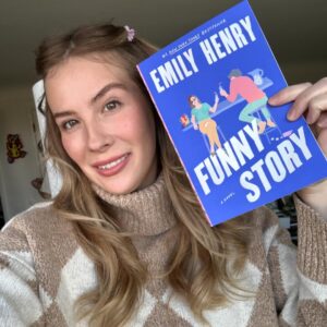 Emily Henry Instagram - Funny Story is out in paperback NOW!!!! Paper heads rejoice! Link in my bio. Also… there is a great big beautiful life excerpt in it 😬