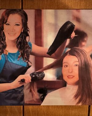 Entesar Instagram - من كوافير لولا 😉💇🏻‍♀️
