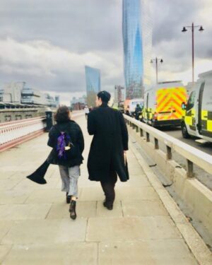 Eva Noblezada Instagram - I am texting this caption as a friggin Fiancé!!!!! 😭😭😭 
To my betrothed,
@reevecarney you are perfect and this past weekend in London was perfect!!!! I am so thankful our family was there because of you!! 😭❤️‍🔥🎉🫶🏽🥂♾️ To the grave and beyond my love!!!!! 🥹🥰🥰🥰🥰🥰🥰🥰 I love you!!! 🎉🥂✨♥️♥️♥️♥️
(Last pic taken by @fablesintheair 6 years ago 🥹) 
Love you familia so much!!! @mamasmurf5 @ianthearcher @zanecarney @poopmcgee @adrianafstan ♥️♥️