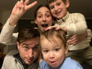 Foteini Atheridou Instagram - Happy Valentine’s Day #love #bemyvalentine #happy #family