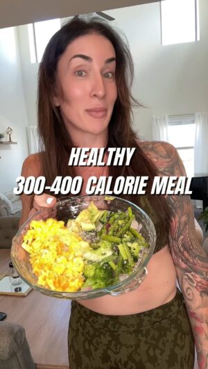 Gabbi Tuft Instagram - What we’re trained to believe is healthy VS what actually IS healthy…
-
(More info on meals below my coaching info)
-
I currently have 5 spots open for March for my coaching - and they fill up fast!
-
Details in my profile for my one on one fitness and nutrition coaching…
–
Or go to coachgabbi.com.
-
(Meal info continued below)
-
Depending on your size, activity demands, and how many times you eat in a day, for the average person (not including bodybuilders) a healthy, average meal should range between 300-600 calories.
-
Packaged and processed foods are loaded with additives that can actually increase our hunger cravings while shuttling more nutrients to body fat.
-
The meal I have here is roughly 300-350 calories and is designed to keep my blood sugar normalized, fill me up, AND keep ghrelin (one of our hunger hormones) from spiking. 
-
I will eat 5-6 times a day like this and even have a few snacks here and there. That puts me at over 2,600 calories a day on a non-wrestling training day. My body also burns fat for fuel instead of carbohydrates - this includes my own body fat and is one of the tricks I use to stay lean.
-
Protein, fats, and fiber with every meal will satiate you longer than any packaged or processed food 🔥🔥😊
-
Not a paid partnership…with anyone - ever.
-
Gabbi
-
LSN, CPT, BSc
-
#healthy #healthyfood #nutrition