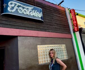 Gage Golightly Instagram - Who wants to play Footsies with me? 
#footsies #cocktails #losangeles