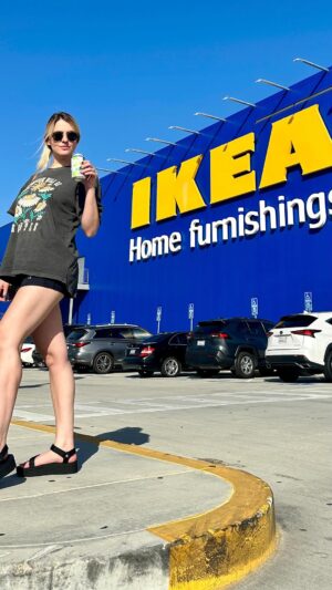 Gage Golightly Instagram - Basic b❗️tch Sunday at Ikea 🤠🦩🤡😽 

#ikea #ideas #lazysunday 

#sundayfunday #basic