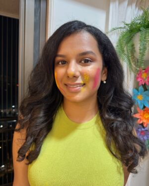 Gautami Kawale Instagram - Khud ko rang laga leti hu taki sabko lage bhot holi khelke aayi hai ye

#holi #portrait