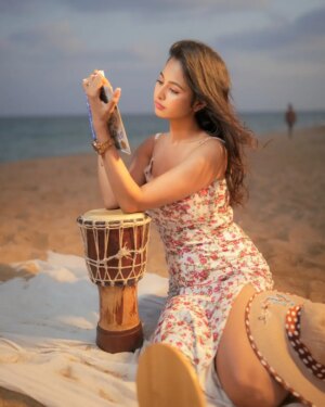 Gayathri Sri Instagram - 🌊🏖️ 
 
Photography @eyesofrp