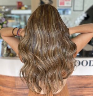 Geneva Cruz Instagram - Thank you, @hairby_patdionisio and @glamwoodsco, for my new hair color! I chose a lighter shade for summertime! 😊☀️ #genevacruz #ashblondehair #ashbrownhaircolor
