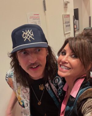 Gina Gershon Instagram - Always such a fun night playing and singing with so many wonderful artists supporting the Tibet House. My first time playing with the fabulously fun and wild gogolbordello and such an incredible feeling singing with Tenzin and the Tibetan children- playing some harp with Sex Mob while Laurie led the audience in a little Tai chi. Met my new  boyfriend Orvil Peck and too much fun backstage  My 3rd time playing my mouthharp at #carnegiehall!!! Thanks @laurieandersonofficial for including me in such a Beautifulnight . Much needed!! #tibethouse #philipglass @tibet_effect @thisispattismith @gogolbordello @allisonrussellmusic @angeliquekidjo @orvillepeck @stevenbernsteinmusic @sexmob @ebonmossbachrach @tuneyards  @michaelstipe @jacksonbrowne so@many more! #jewsharp
