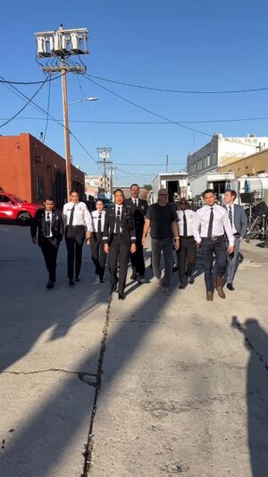 Gina Torres Instagram - The 126 has left the building. ☮️❤️🙏🏽🚒🚑 #911Lonestar