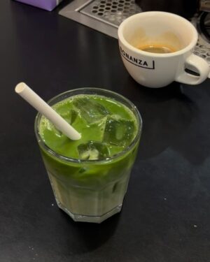 Gizem Emre Instagram - starting off Monday with a matcha @refinery.coffee