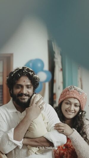 Hariprriya Instagram - Happy Maha Shivarathri🙏🏼
Hara Hara Mahadeva 🔱

Our little one is already a month old now..!! Yes, the time flies.. Here’s how the JUNIOR was welcomed home..❤️

Thank you @clickmadi for capturing these lovely moments for us🥰

#simhapriya #junior #family #love #parenting