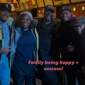 Heather B. Instagram - There's nothing like a GENUINE smile. 
YOU SEE OUR FACES??? 😄🥰

Shout Out to the AMAZING @chefprestonclark 

@torchington @realsway itstracyg and myself pulled up to @lurefishbar for weekend drinks and ended up being blown away by Chef's dishes. 

If you're ever in NYC.....GO SEE CHEF P!