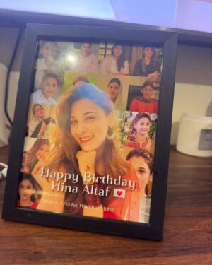Hina Altaf Instagram - These were  the cutest gifts I received. Thank you for making me feel special. We are the best team ♥️ 
@mahaansar 
@hinuu_mii_janam 
@hinuxgem 
@hina.altaf.fantasy.world