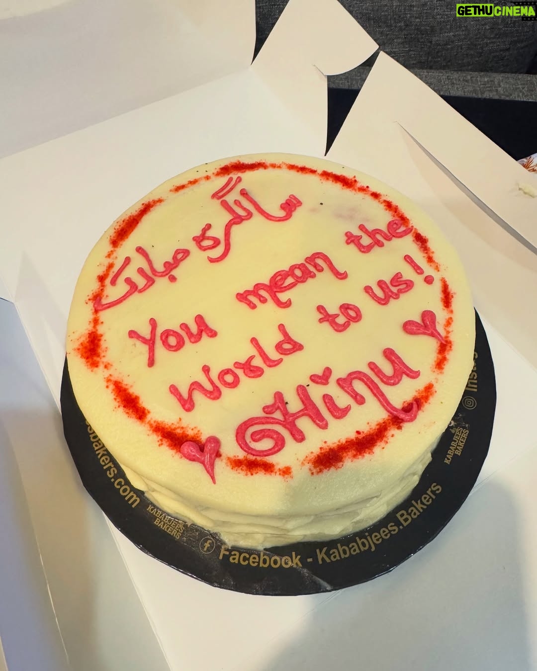 Hina Altaf - 35K Likes - These were the cutest gifts I received. Thank you for making me feel special. We are the best team ♥️
@mahaansar
@hinuu_mii_janam
@hinuxgem
@hina.altaf.fantasy.world