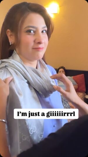 Hina Altaf Instagram - I’m just a gurl 🎀