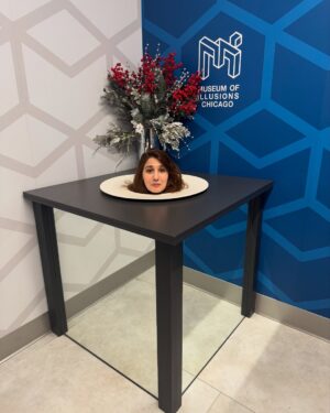 Hina Altaf Instagram - Museum of illusions with rain and wind ! ♥️🎀 Exactly what I wanted ❄️