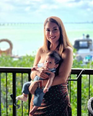 Ilean Almaguer Instagram - You are so perfect! ✨💙
Pulga de mi corazón no hay palabras para describir el amor que siento por ti. Amamos nuestros días a tu lado. Tú mi todo!! 🥰 #luan
 #baby #love #fy