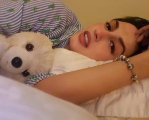 Iman Ali Instagram - Nap time with chuchu
Ps @bloodorangebyr pjs are the best