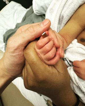 Imani Hakim Instagram - Today’s my birthday. Of all the birthdays I’ve ever had, this one represents something so special and so unique and so universal. An unbroken kind of love has been awakened this week. Seeing my life partner, my fiancé, my rock go through one of the most inspiring yet grueling experiences has shown me what she’s willing to do for that special kind of love. These emotions are hard to put into words, and even harder to not show on our sleeve. Because after 42 hours of labor, after many months of anticipation, after being showered by love and support from all of those around us, he is finally here. 

On 2/2/25, clocking in just shy of 7lb and 21inches, our beautiful boy is here to make his world premiere. Please welcome to the stage, Kazuo-Marley Hakim Lee. But you can call him.. Kaz Marley. 

Thank you to everyone for the calls, texts, and check in’s. Rest up, young King 👑 . Cause your mom and dad ain’t going to sleep for a looong time.