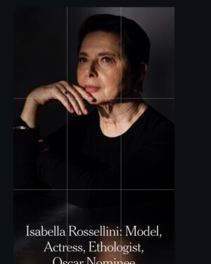 Isabella Rossellini Instagram - Thanks to the @nytimes for the interview with the wonderful journalist Melena Ryzk . ( photos by @theatraff ) Thanks to all my friends Laura Dern, Ryan Murphy , John Lithgow, Stanley Tucci and Edward Berger for the kind quotes  about me  @lauradern @ryanmurphyproductions @stanleytucci @eeedwardberger @jalithgow ♥️ @theacademy @mamafarm