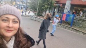 Jana Malik Instagram - Strolling in Whistler Village ♥️
#whistlervillage #fairytale #magicalmoments