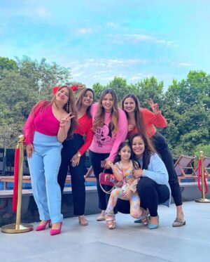 Jasmine Sidhu Instagram - The youngest & Coolest in our gang turned 7 today! Happy Birthday Anaahat ♥️

.
.
.
.
.
( Happy Birthday, Happy Birthday princess, My girls, girl gang, Going to Paris) 

#happybirthday #girlgang