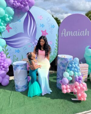 Jassym Lora Instagram - I’ll do EVERYTHING I can to keep that smile on your face. TE AMO Amaiah 🤍🧜🏼‍♀️ Happy birthday to my favorite Mermaid