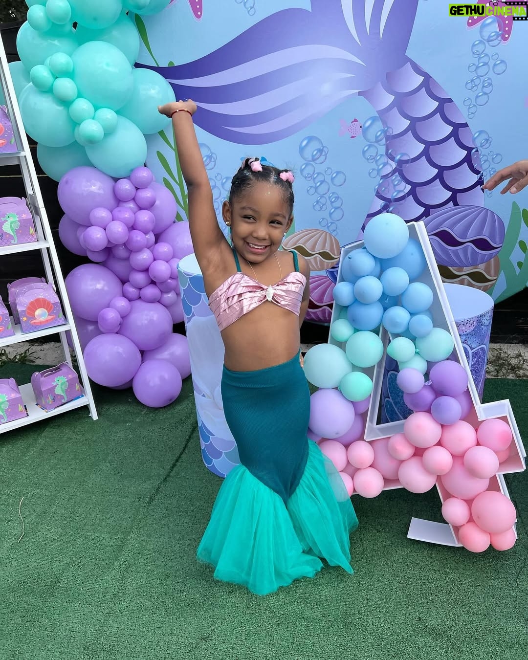 Jassym Lora - 15K Likes - I’ll do EVERYTHING I can to keep that smile on your face. TE AMO Amaiah 🤍🧜🏼♀️ Happy birthday to my favorite Mermaid