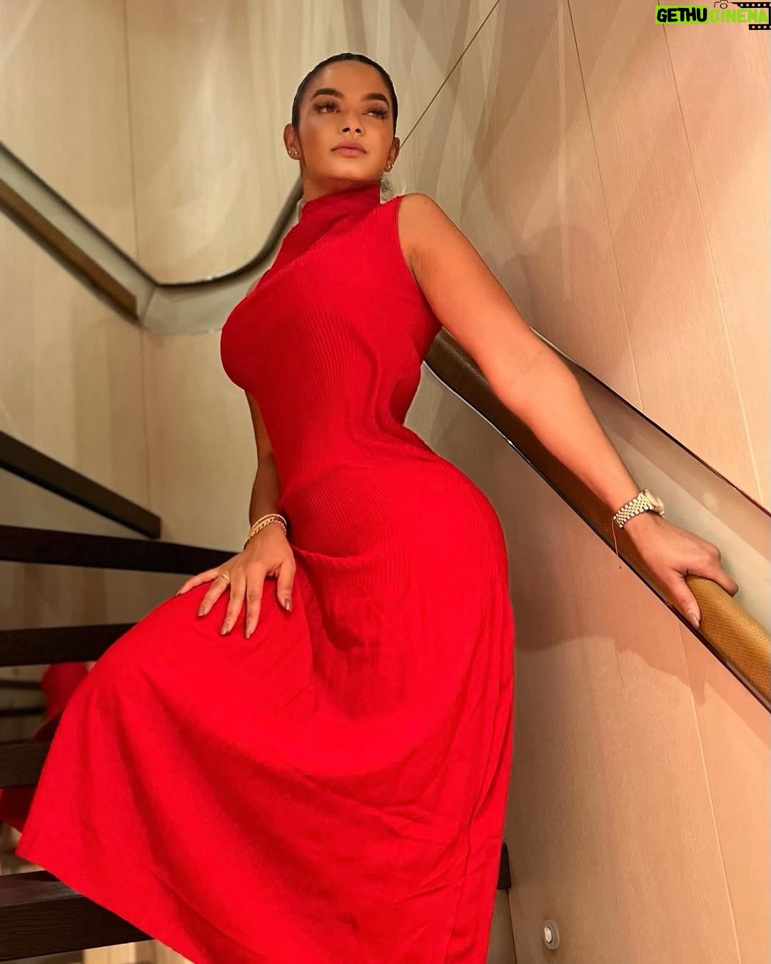 Jassym Lora - 10.9K Likes - I’m in my calm era, I just let things be. DRESS from AIAH BOUTIQUE 🌶️