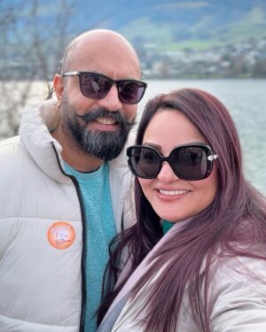 Javeria Abbasi Instagram - Thanks my love @adeel.haider1 for this dreamy  honeymoon 🫶🏼 love u so much ♥️♥️♥️ had a wonderful time 🧡🧡🧡🧡 #mounttitlisswitzerland #zurich #lucerne #europe