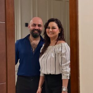 Javeria Abbasi Instagram - Today we celebrate the best decision we made a year ago! We’ve spent only one year together but each day I fall harder for you. I have now realised that there is no limit to how much my love can grow for you and it will keep growing forever.
Happy Anniversary Sweetheart ♥️ @adeel.haider1 ♥️♥️♥️ Love u to the moon and back ♥️♥️♥️