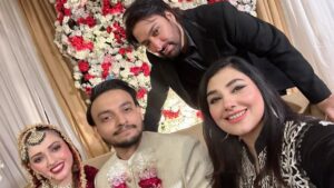 Javeria Saud Instagram - Shahood Alvi’s Daughter’s Wedding #javeriasaud #fimstarsaud #shahoodalvi #weddingseason @shahoodalvi.official