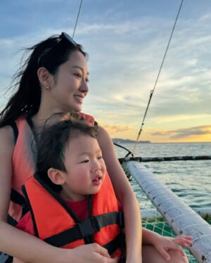 Jeon Hye-bin Instagram - 진짜 예쁜 선셋🧡