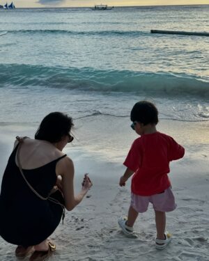 Jeon Hye-bin Instagram - 진짜 예쁜 선셋🧡