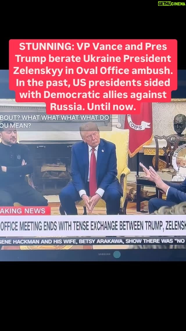 Jessica Yellin - 18.4K Likes - Zelenskyy is in the US to advance a peace deal. Trump is demanding he hand over some of his country’s natural resources - in rare earth minerals. (I explain why in today’s Substack).
But this meeting took bullying to a whole new place. Recall in the past JD Vance maintained that the US shouldn’t care about Ukraines fate. And both he and Trump often repeat Kremlin false talking points about Ukraine.