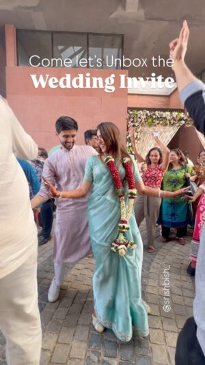 Jheel Mehta Instagram - @srishbish_ made the Best Wedding Passport invite for us 🥰

#JheelKePyaarMeDube #WeddingPassport #creativeweddinginvitation