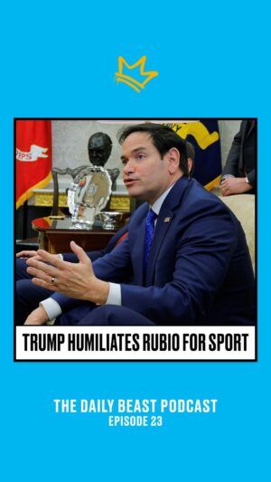 Joanna Coles Instagram - Marco Rubio's Life Is One Humiliation After Another.⁠
⁠
Co-Founder of @meidastouch, @meiselasb shares with @joannacoles and @realsambee on The Daily Beast Podcast just how awful it must be to live your one life as Marco Rubio.⁠
⁠
Have a question or comment for us? Send us an email: beastpod@thedailybeast.com⁠
⁠
Listen to the full episode of The Daily Beast Podcast wherever you get your podcasts. Click the link in bio for more.