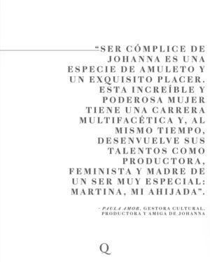 Johanna Murillo Instagram - Cada año celebramos y reconocemos a 31 mujeres que, desde diferentes ámbitos, nos inspiran a contar nuestra propia historia. Contadoras de historias, luchadoras, emprendedoras, buscadoras de justicia; renuevan la realidad, rompen moldes y abren camino a la diversidad, la inclusión y nuevas oportunidades para todas.

Conoce a estas mujeres que cambian el rumbo. Ellas son Macarena Garcia, Gabriela Salas, Johanna Murillo, Carmen Gutiérrez y Nathaly Marcus. 

Editora General: @maria___torres
Fotos: @anyluhp
Edición de texto: @elefante_analfabeta
Coordinadora de Styling: @lupislupismb
Asistentes de styling: @mruysanchez @renata_maciast y @samia.amar
Maquillaje: @marianaglzmakeup
Coordinación: @mariterelg y @majo_barroeta
Producción: @brendafdzu
Diseño: @vanndiaz y @valeolhovich
Mobiliario: @cucharadiseno
.
.
.
.
.
.
#31Mujeres #RevistaQuién #QuiénEsQuién