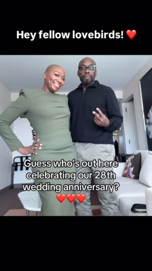 Joy Reid Instagram - #happyanniversary to my bestest friend and hubsy @jasonreid234 ❤️❤️❤️ We’ve literally been rolling together since 21 years of age and all these years, three kids (now kiddults) and many adventures later #weoutchea still. Love you Jason Reid! 
Dress by @sergiohudson 
Hair and makeup by @glamluxxe 
God bless L.A. ❤️