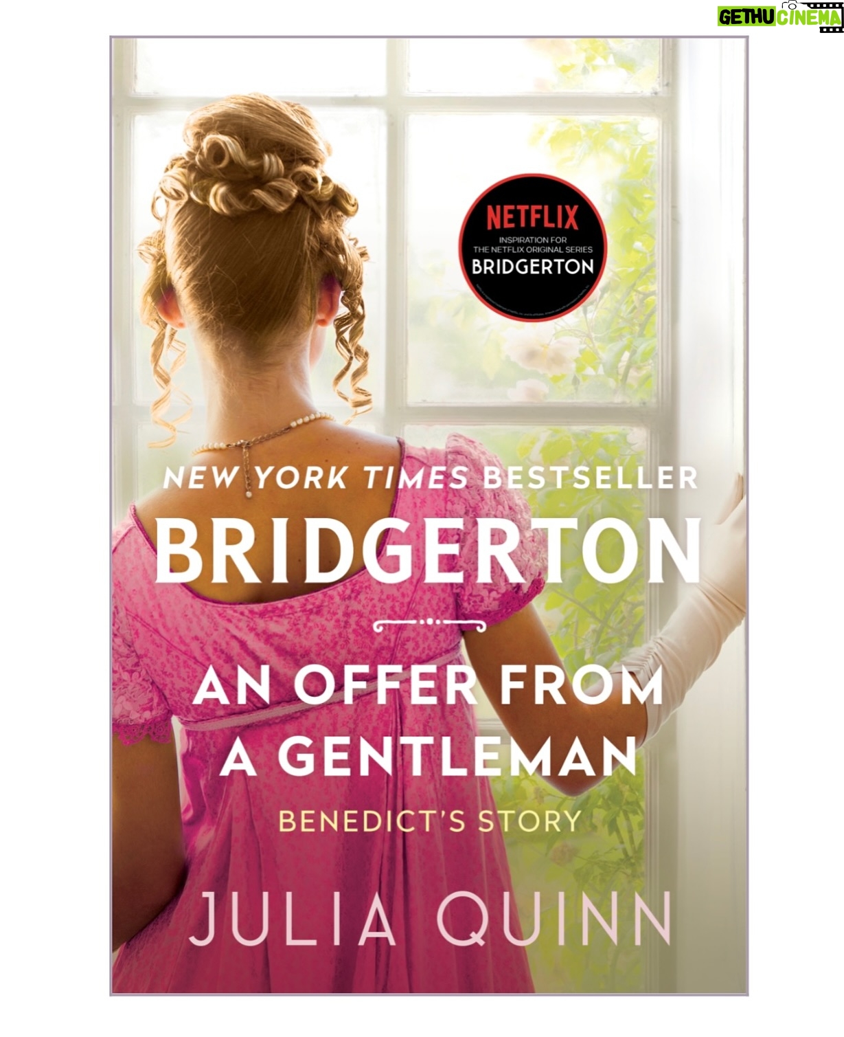 Julia Quinn - 35K Likes - “I was enchanted to meet you…”
An Offer From a Gentleman. #benophie
With thanks, as always, to @lucyclaireillustration
