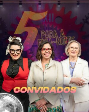 Justa Nobre Instagram - Esta semana recebemos no 5 Para a Meia Noite grandes nomes do universo da culinária, Noélia Jerónimo, Filipa Gomes e Justa Nobre! 5️⃣🕛 
5ª feira à noite na RTP 1! 

#5meianoite #rtp