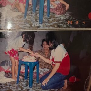 Kanticha Chumma Instagram - Okay, I’ve been beautiful since birth! 🤣 สวยแต่เกิดของแท้ จะไม่มั่นได้ไง?!?!? 
Happy (belated) Thai Children’s Day. Honestly, I wasn’t planning to post anything, but I stumbled across this photo from my time in Sweden a few days ago. I was scrolling through my phone again today and thought, why not? 

1 pic was in our front yard, Sweden I was…9? 
But also, if you swipe to the next few photos (in Phuket), you can see that I had a humble beginning 😭🤣 Gaw Gaw was also there
