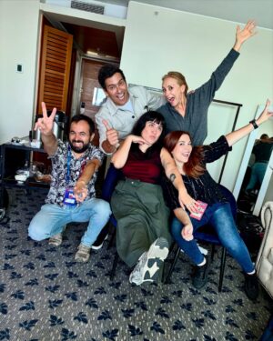 Karen Doggenweiler Instagram - Ultima reunion de pauta! Tremendo equipo Viña 2025!! @elfestivaldevina