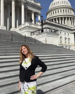 Kari Byron Instagram - I am so proud of the National STEM Festival. This is day one. A Bill establishing National STEM Week was just introduced. We are welcoming the 2025 champions. Watch as we bring joy, positivity and science to DC!

📸 @timhaber