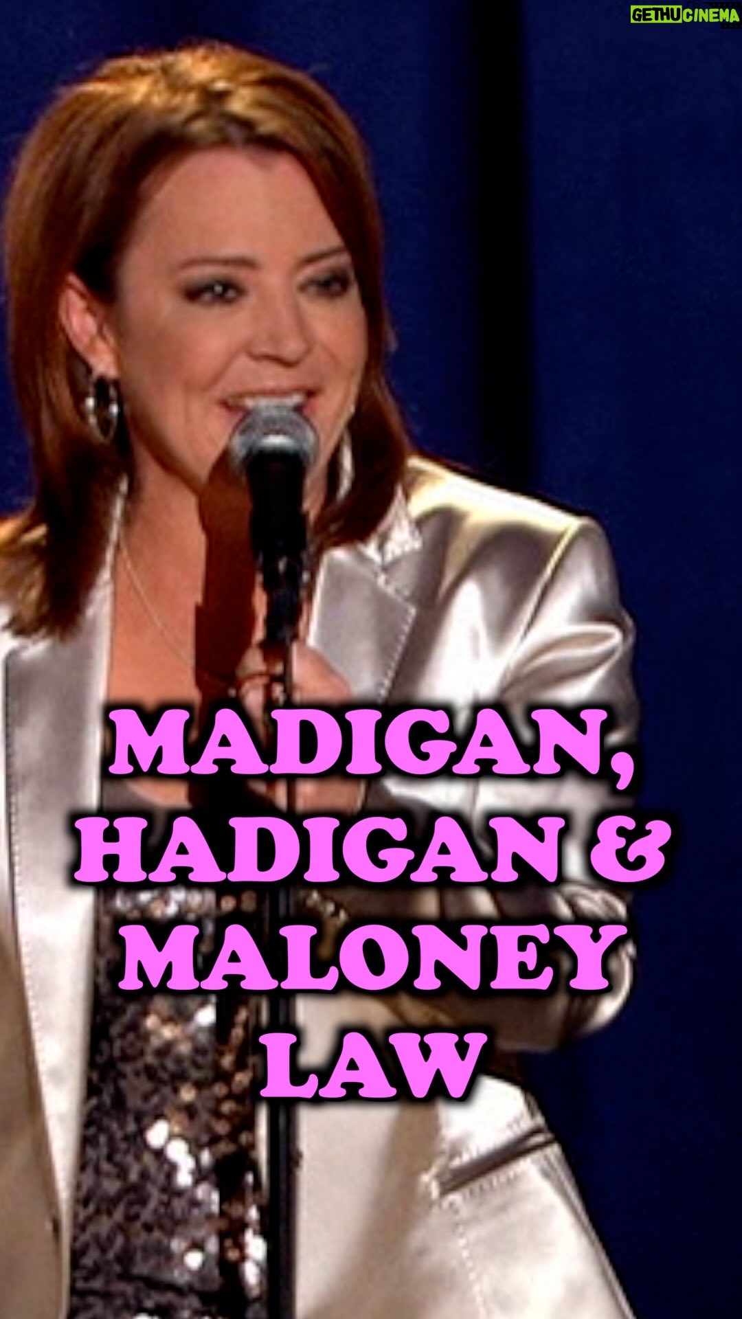 Kathleen Madigan - 53.7K Likes - Happy St. Patrick's Day āļø
"Madigan, Hadigan & Maloney Law".... from my Special Gone Madigan š¤
#kathleenmadigan #gonemadigan #greatestbits #joke #stpatricksday #standup #standupcomedy #comedian #irish