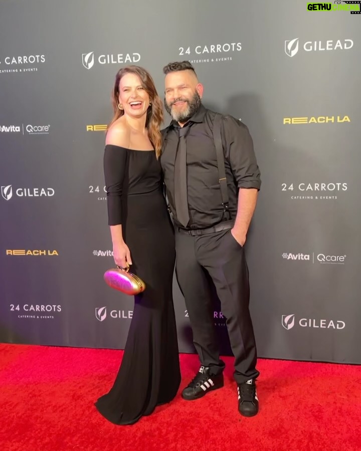 Katie Lowes - 6.1K Likes - 💜💜💜 thanks for an incredible night @guillermodiazreal and @reach_la
@nicolechavezstyle style
@ninablythe_ hair
@dendoll makeup
@normakamali dress
@jimmychoo shoes
Bag and shoes @albrightfashionlibraryla