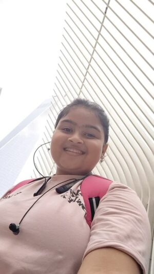 Kavya Ramani Instagram - Standing atop the world, where dreams meet reality. #WorldTradeCenter #SkylineViews #BreathtakingMoments #theunitedstatesofamerica #newyorklife #newyork #enjoyinglife💯 #traveler #travelblogger #travelphotography #thankyouuniverse